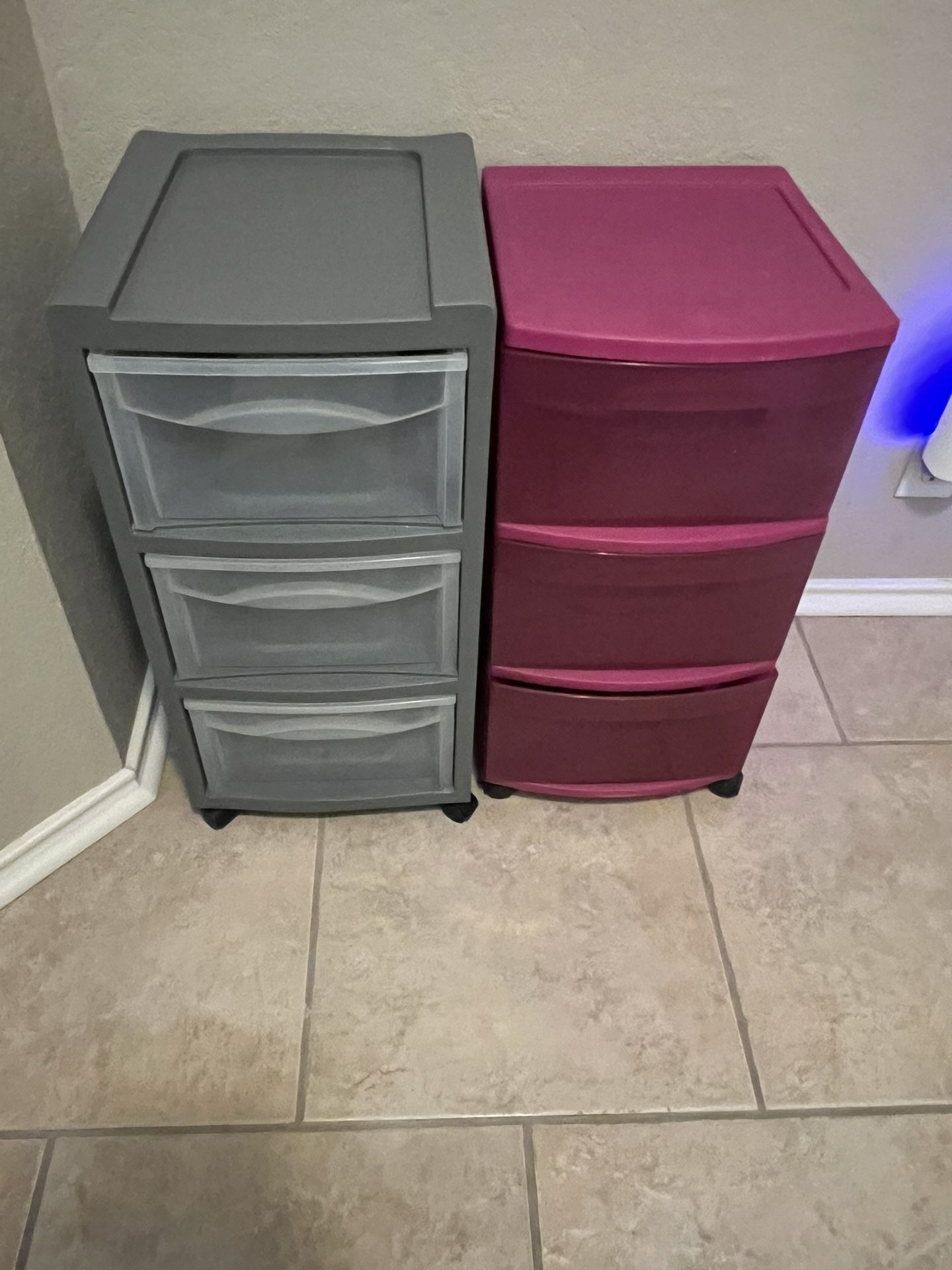Plastic Drawers