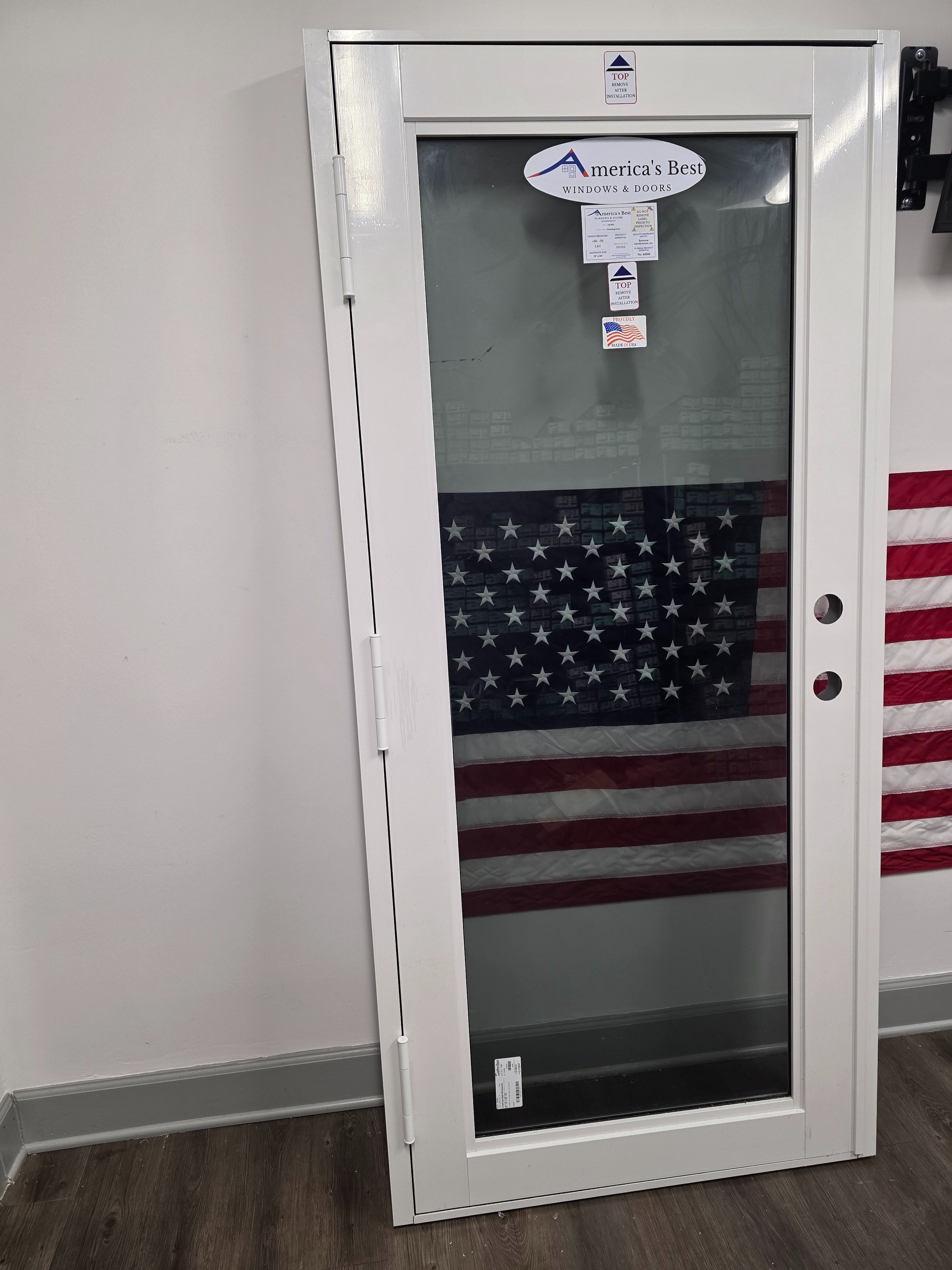 Hurricane Impact French Swing Door