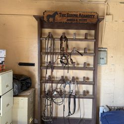 Wall Bridle Rack 