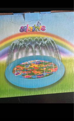 Kids small splash pad new