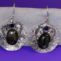 Sterling Silver With Labradorite Stone