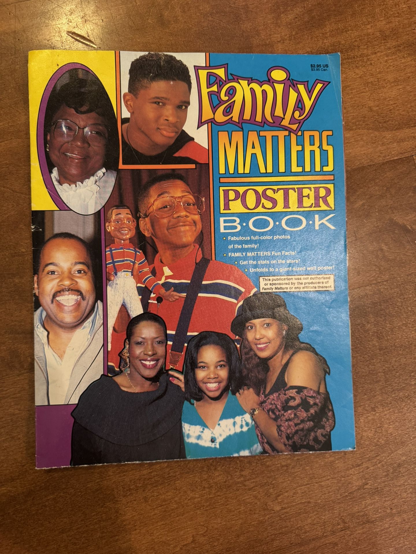 Vintage Y2K 90S Family Matters Poster Book Shipping Available
