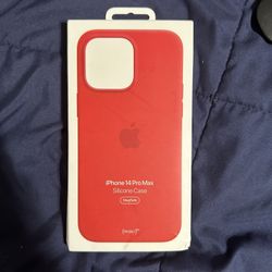 Iphone 14 Pro Max Silicone Case (Product Red) 