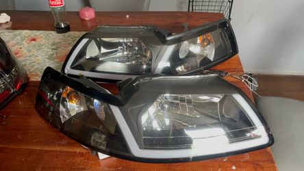 Mustang headlights and taillights