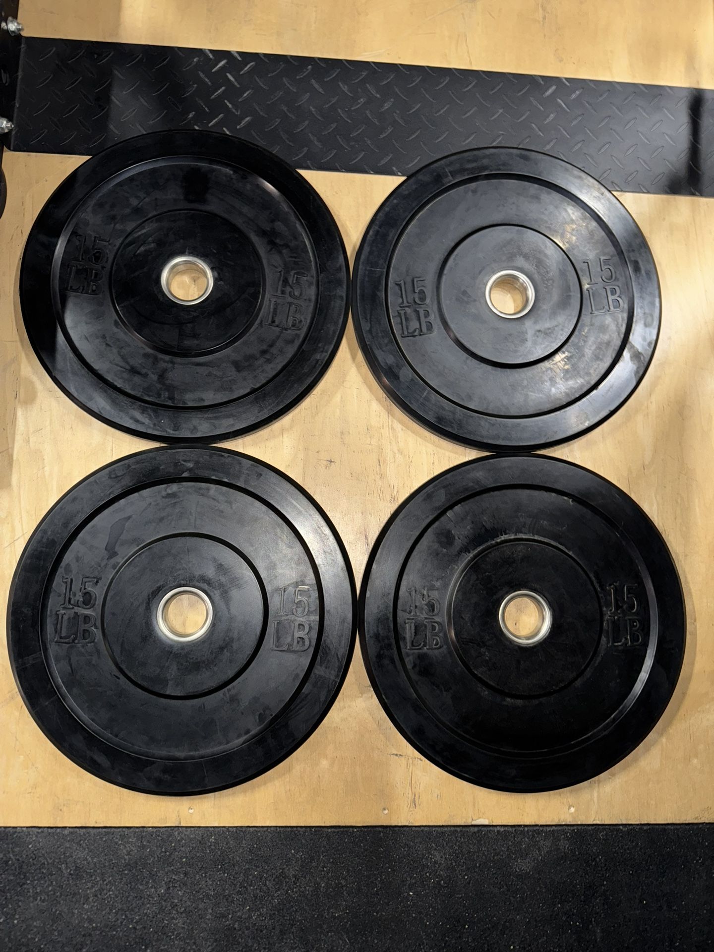 15LB Bumper Plates