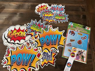 Superhero Themed Decor