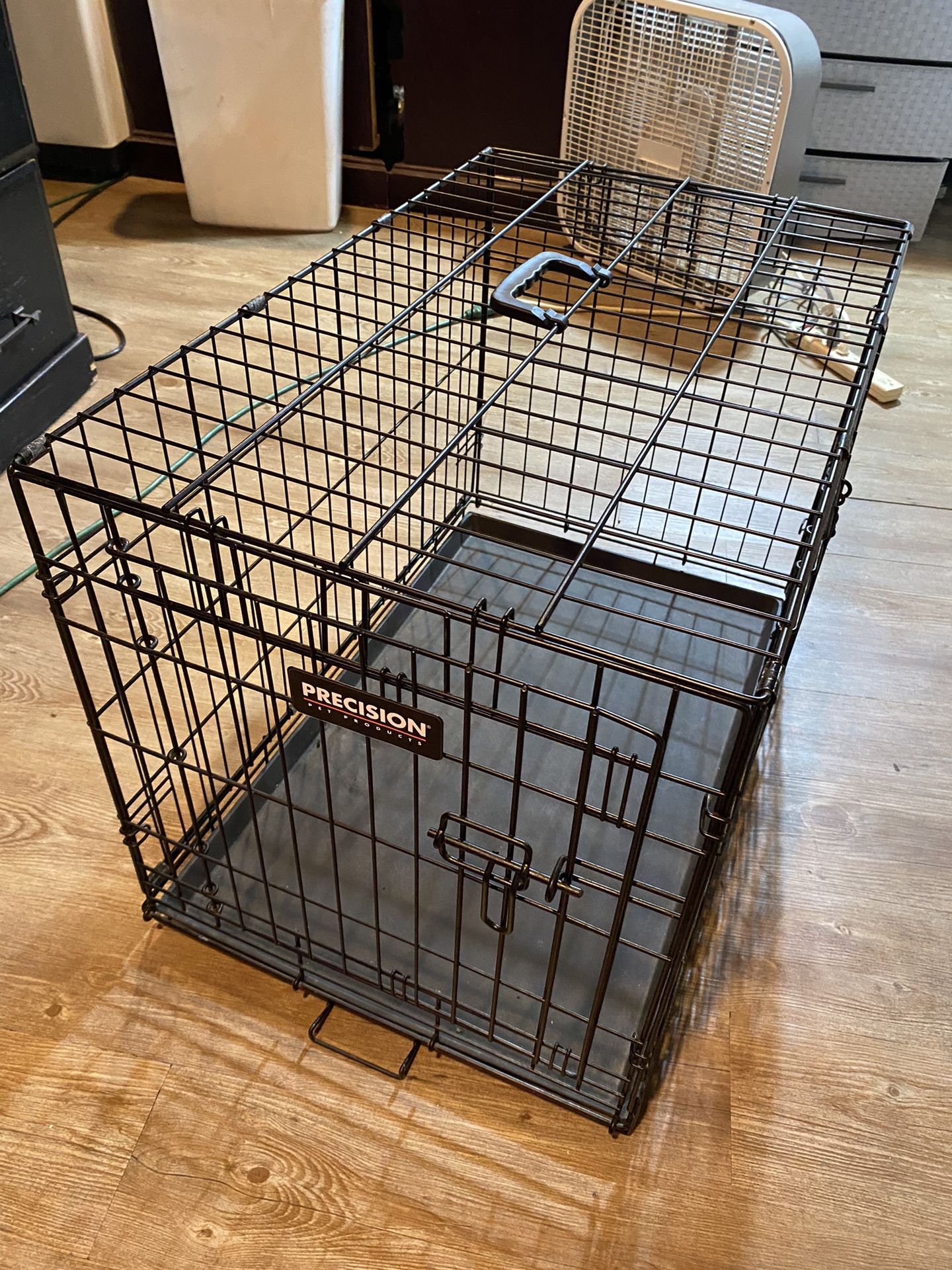 Like New Dog Training Crate With Double Door, Dog Cage, Animal Cage 