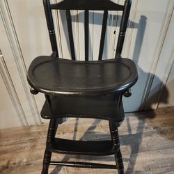 Classic Wood High Chair