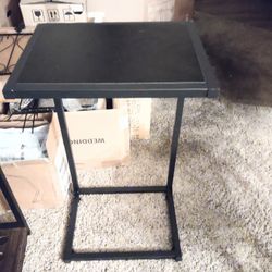 New Black Sofa/Side Table 