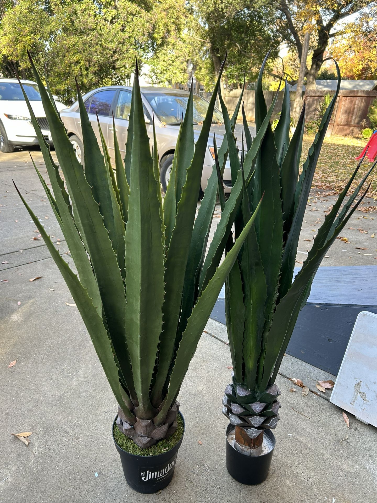 2 Agave Synthetic Plants About 4’ Tall $120 For Both
