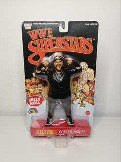 WWE JELLY ROLL SUPERSTARS ACTION FIGURE