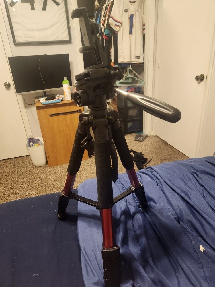 Victiv Tripod 74” Camera Tripod for Cell Phone, Aluminum Professional Heavy Duty Camera Tripod Stand, Tripod for Camera DSLR SLR with Carry Bag, Compa