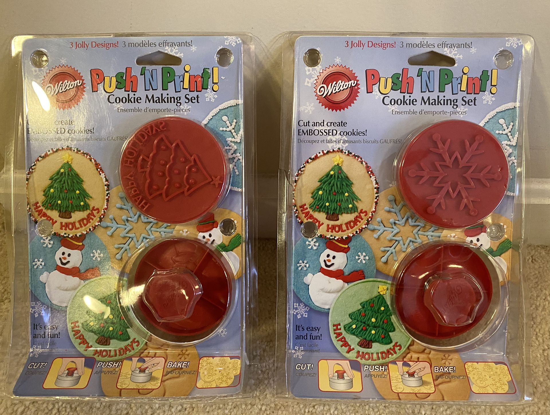 Wilton Push 'N Print Cookie Making Set