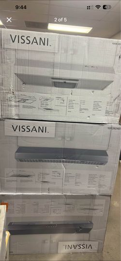 Mixed Lot of Vissani Under Cabinet Range Hood 13 units