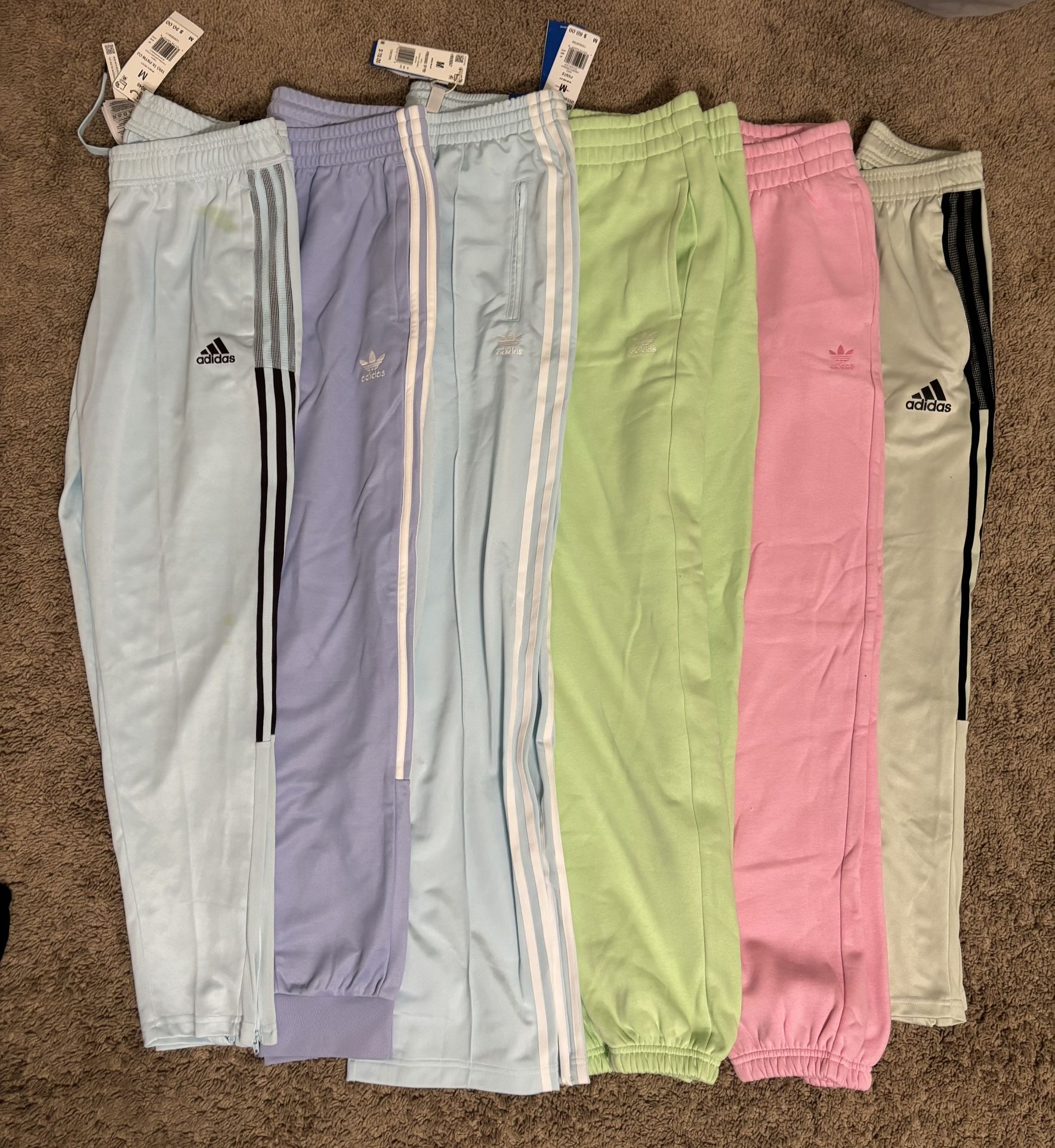 Adidas Tiro’s & Joggers ($20 each)