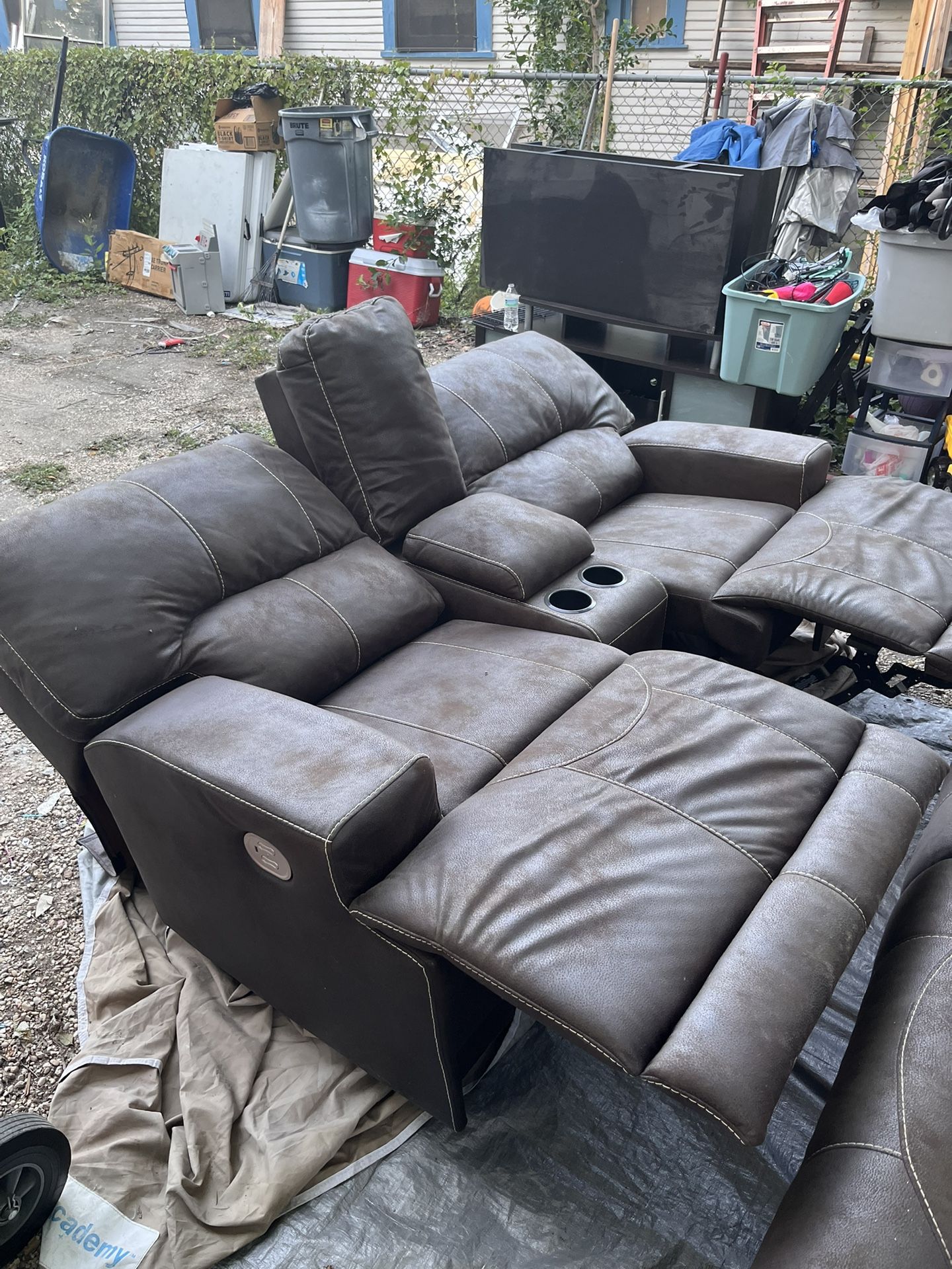 Power Sofa Set Recliner