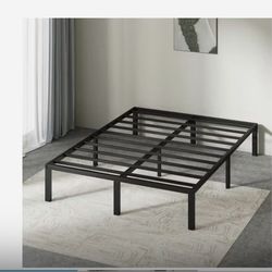 🛏️ Zinus Classic 14” Black Metal King Platform Bed Frame