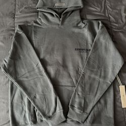 Black Essentials Hoodie
