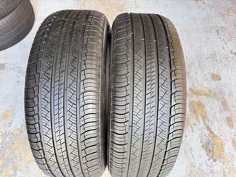 Two Tires 255/60/20 Michelin Latitude Tour like new with 80-90% left excellent rare pair