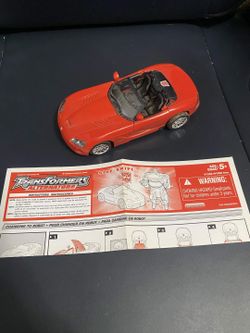 Transformers Alternators Side Swipe (2003) - 100% Complete with Manual