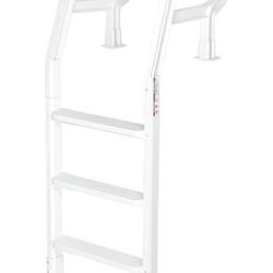 Heavy Duty Deck Entry Ladder Anti Slip Plastic Step Pool Ladder for Adjustable 48-54 Inch Above Ground or In Ground Swimming Pools

Brand New in box 