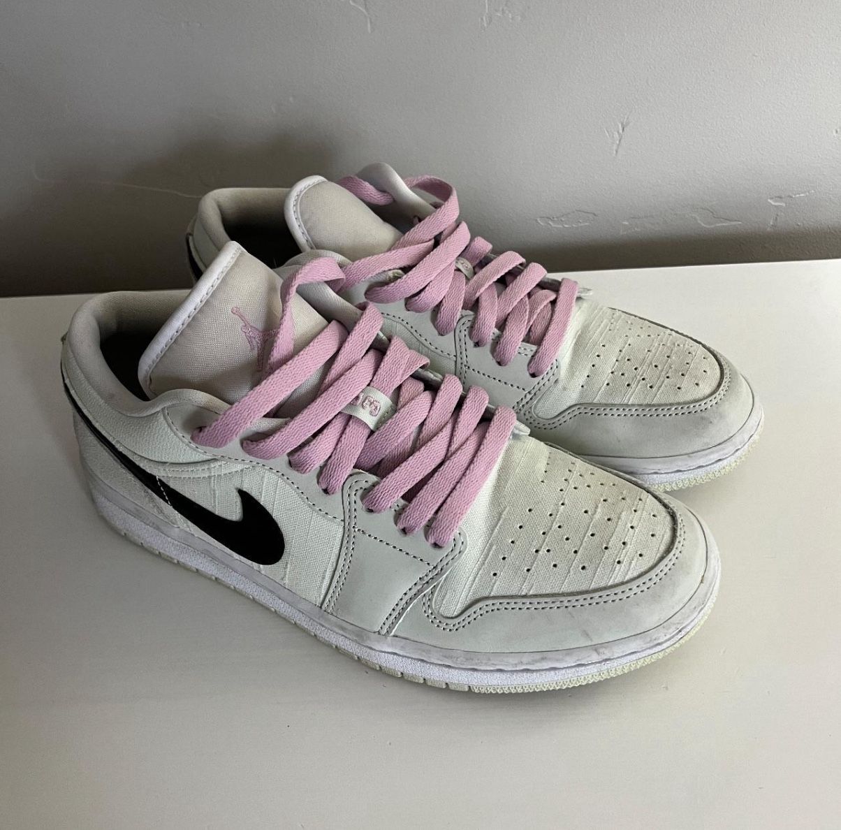 “barely green” jordan 1 low