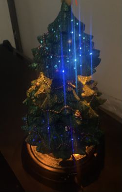 fiber optic christmas tree