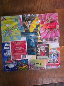 Hand made college's of THC bags