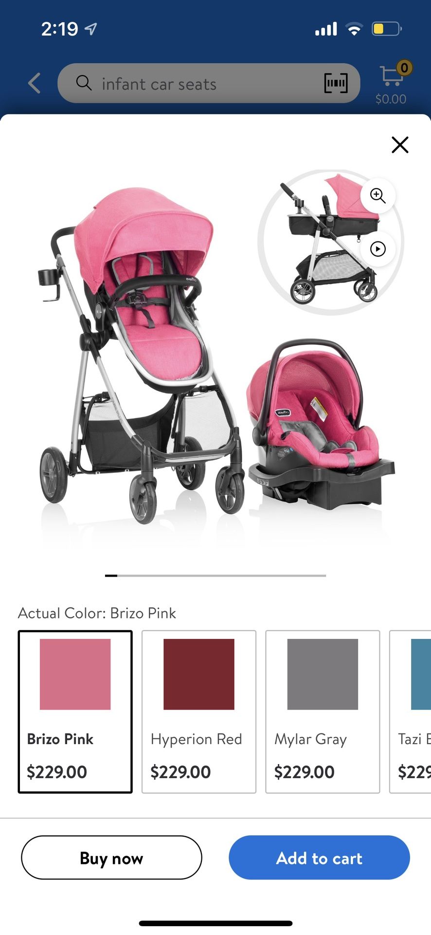 Stroller & Car seat Set