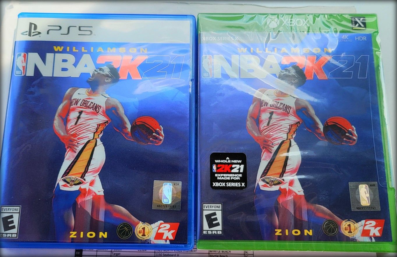 NBA 2K21 (XBOX SERIES X/S & PS5)