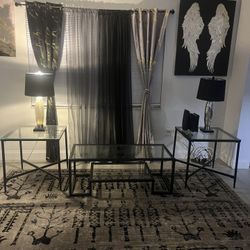 Ashley brand Coffee Table And 2 End Tables For Sell