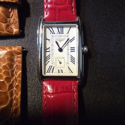 Longines Dolce Vita Quartz Red strap l(contact info removed)5