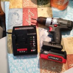 Porter Cable 18 V Cordless Drill With Charger Works Absolutely Great 