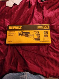 New Dewalt DCS382B 20 Volt Max XR Reciprocating Saw.