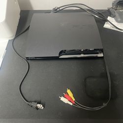 PS3 CECH-2501B Console and cords