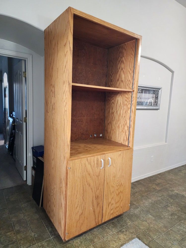 Giant Kitchen / Garage Storage Cabinet / Microwave / Entertainment /
Pantry