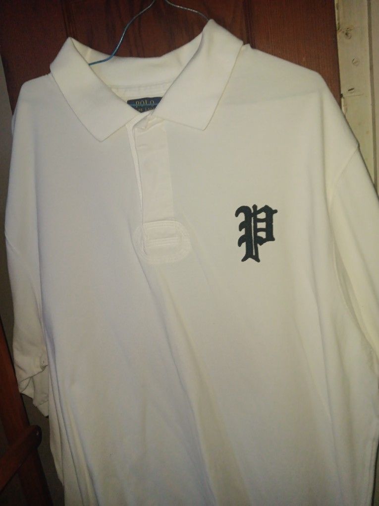 Ralph Lauren Big Tall 4x ///// XL New York Giants Jersey  Wore 2 Times !! 30$$ 