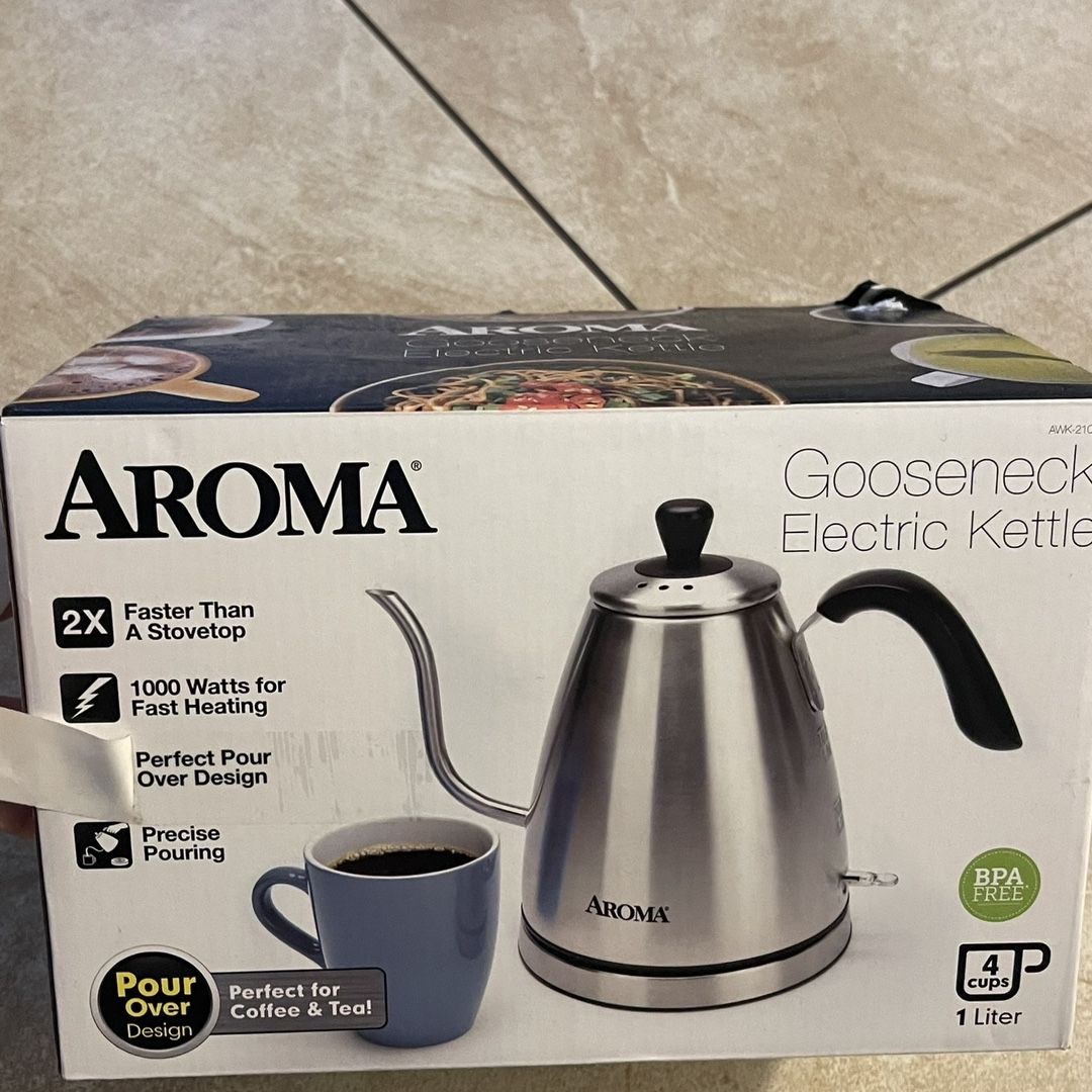 Aroma Gooseneck Electric Kettle for Sale in Chula Vista CA OfferUp