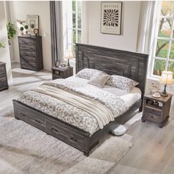 Queen Bedset Frame