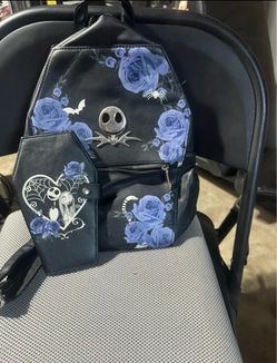 Nightmare Before Christmas purse with matching wallet