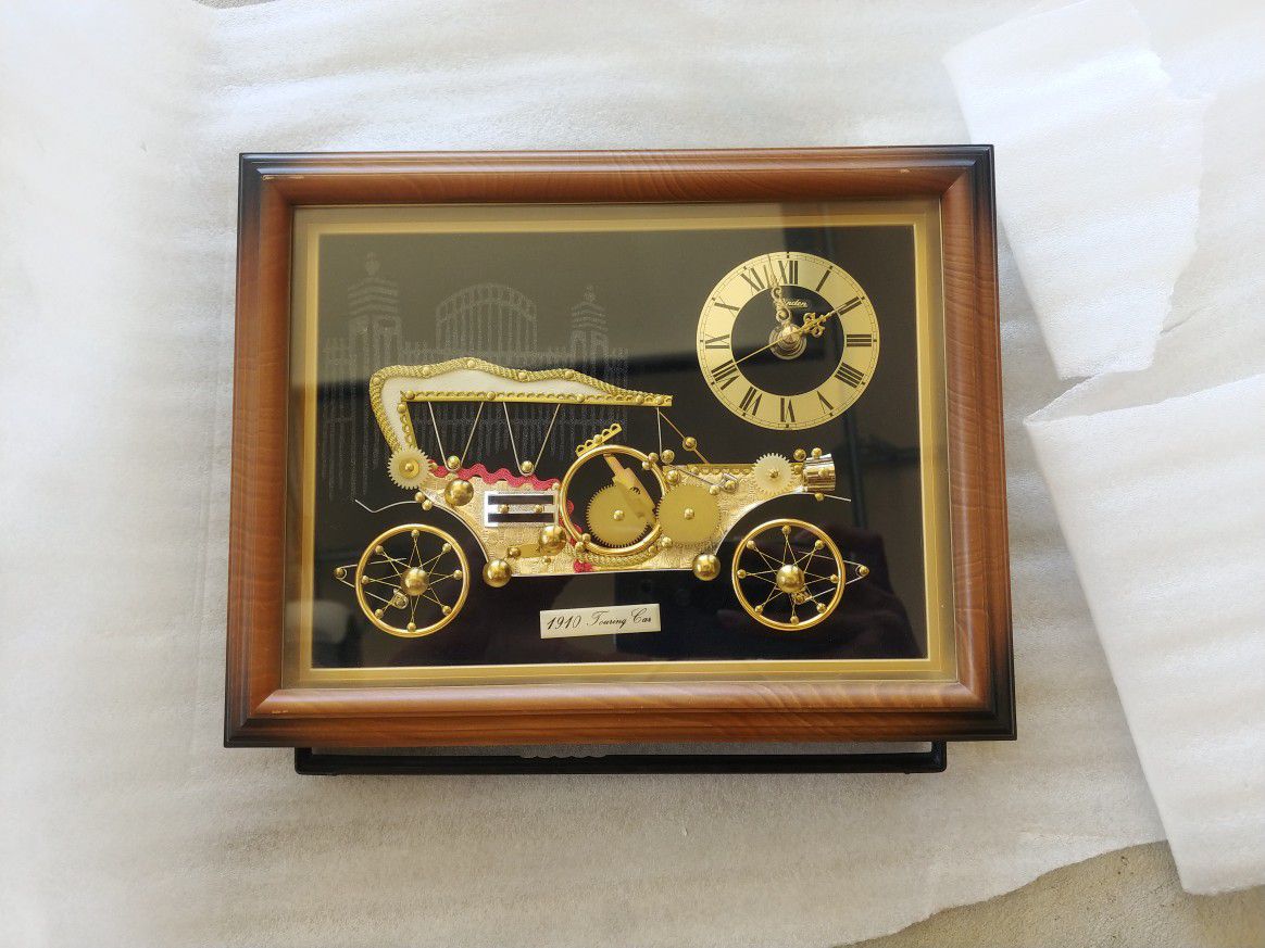 1910 Touring Car Vintage Clock