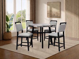 5-Piece Counter Height Dining Set