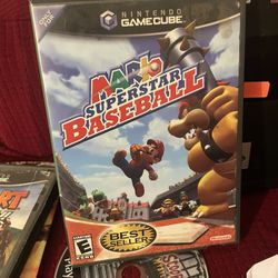 Mario Superstar Baseball CIB Tested And Working