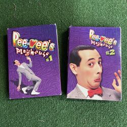 Pee Wee's Playhouse #1 and #2 - Complete DVD Box Sets - Episodes 1 - 45