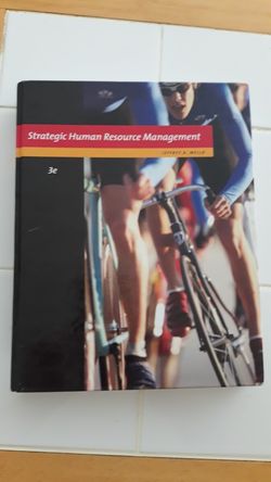 Strategic Human Resource Management 3e