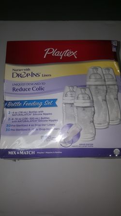Playtex Baby Nurser Baby Bottle with Drop-Ins Disposable Liners