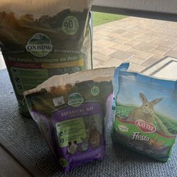 Rabbit/animal Food Hay And Pellets