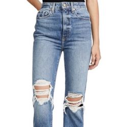 KHAITE The Danielle Portland High Rise Jeans MSRP $420