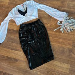 Woman’s Raiderette outfit costume size large