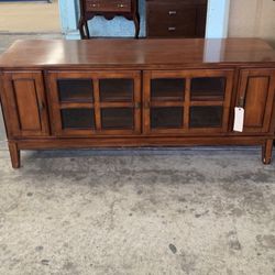 wooden tv stand / table